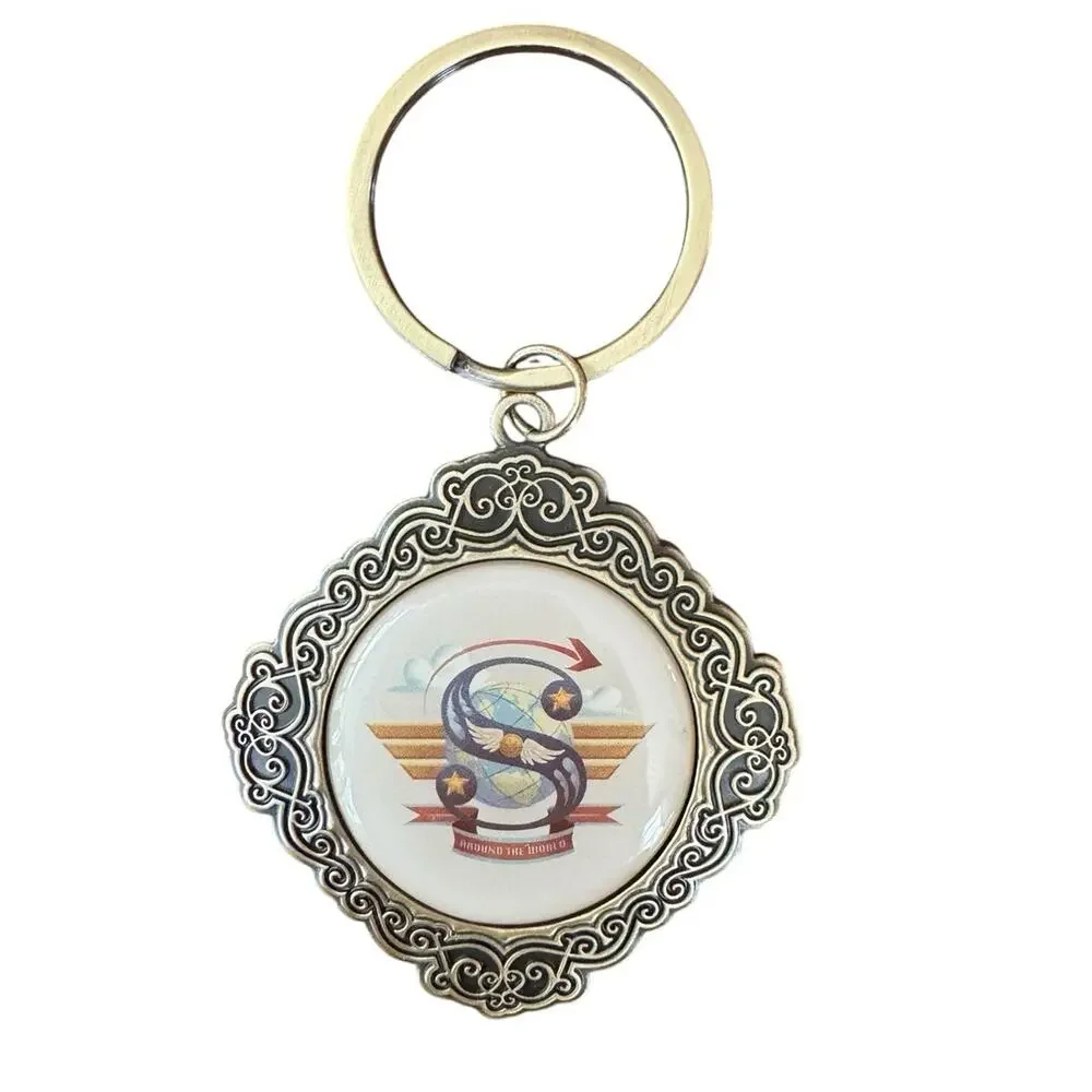 *RARE* Disney Parks Alphabet Keychain Lot of 10 Letters A D E J L M R S T V